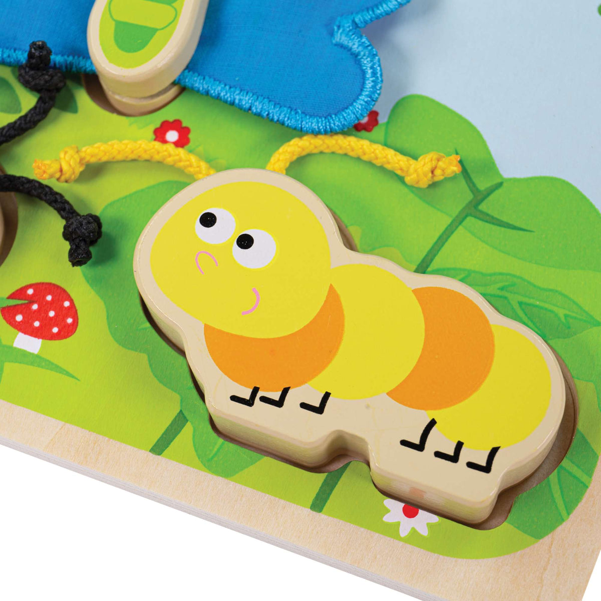 Tidlo Touch and Feel Wooden Puzzle - Insects