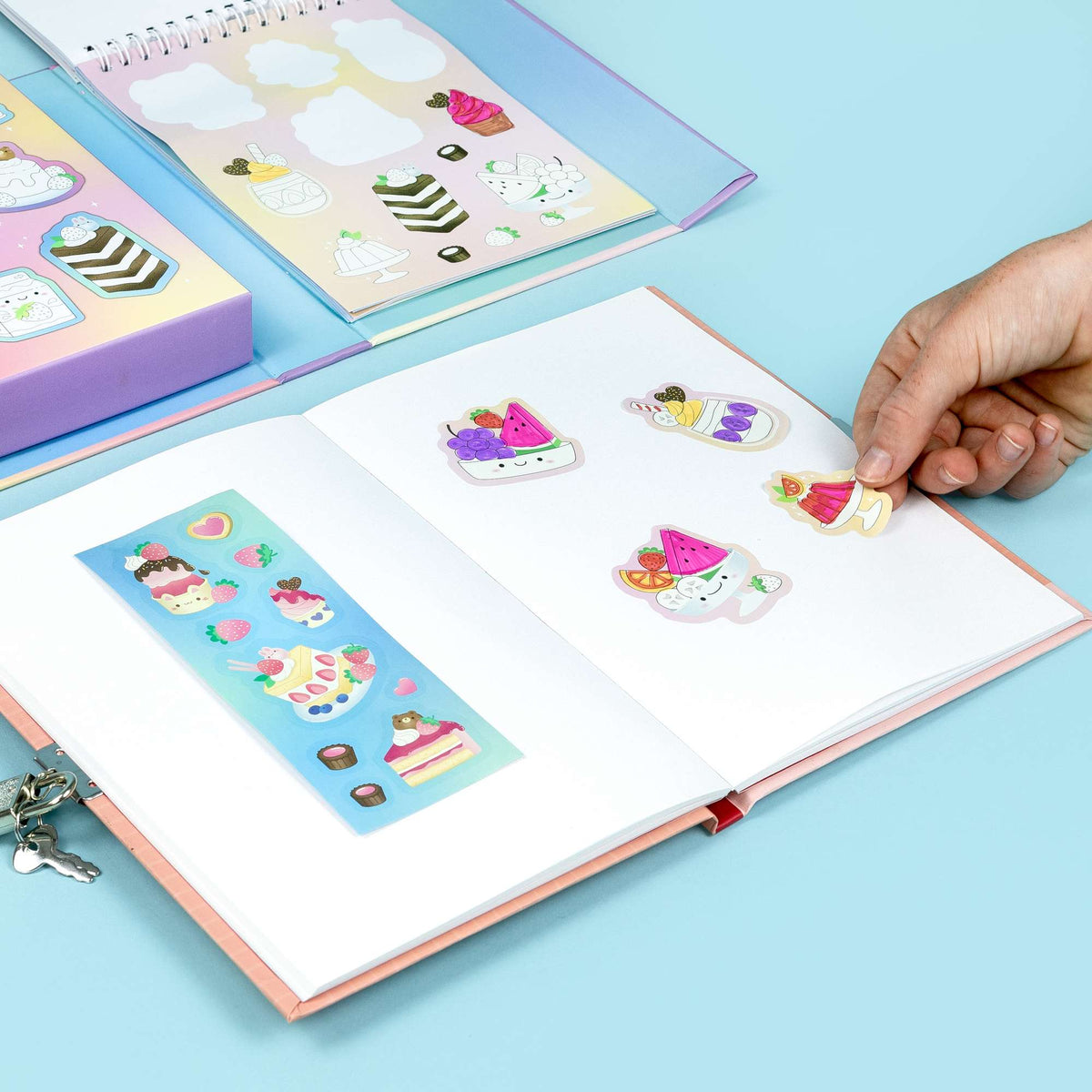 Tiger Tribe Scented Stacks of Stickers - Dreamy Desserts