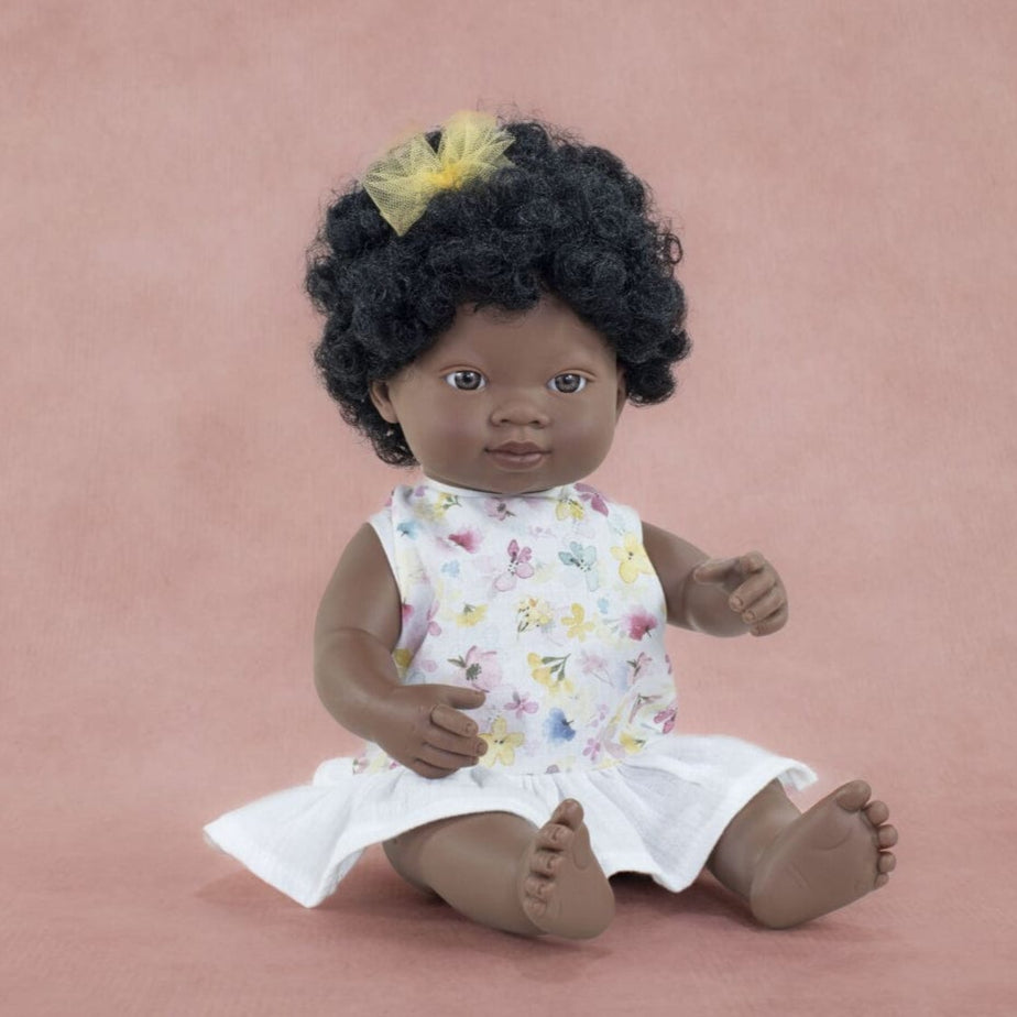 Arlo's Place African Girl Baby Doll - Dressed 38cm