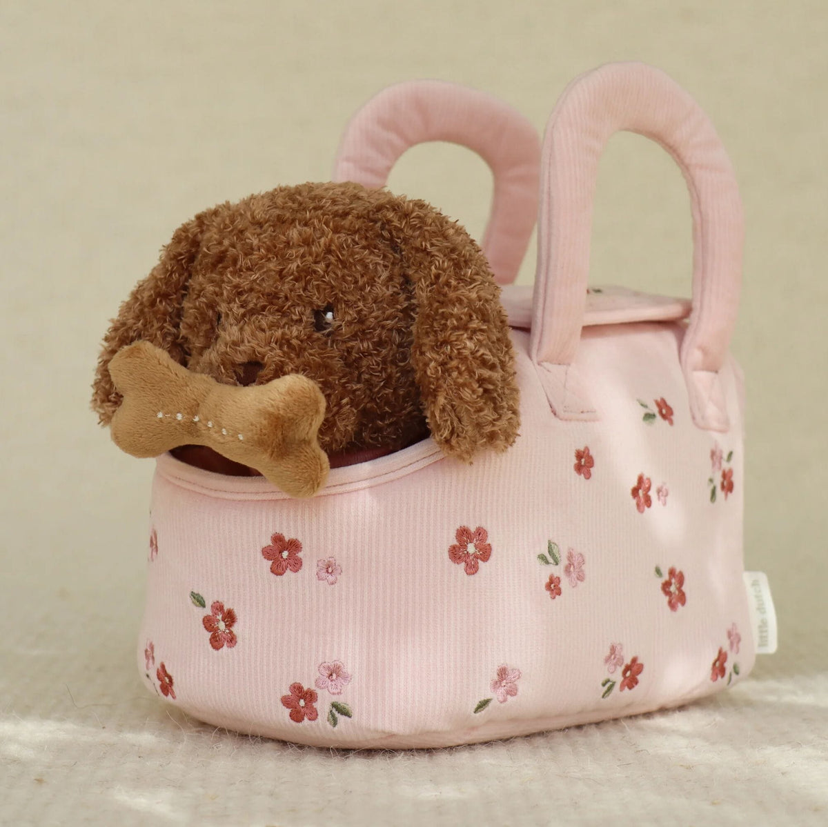 Arlo's Place Little Dutch Jackie Dog in a Bag.