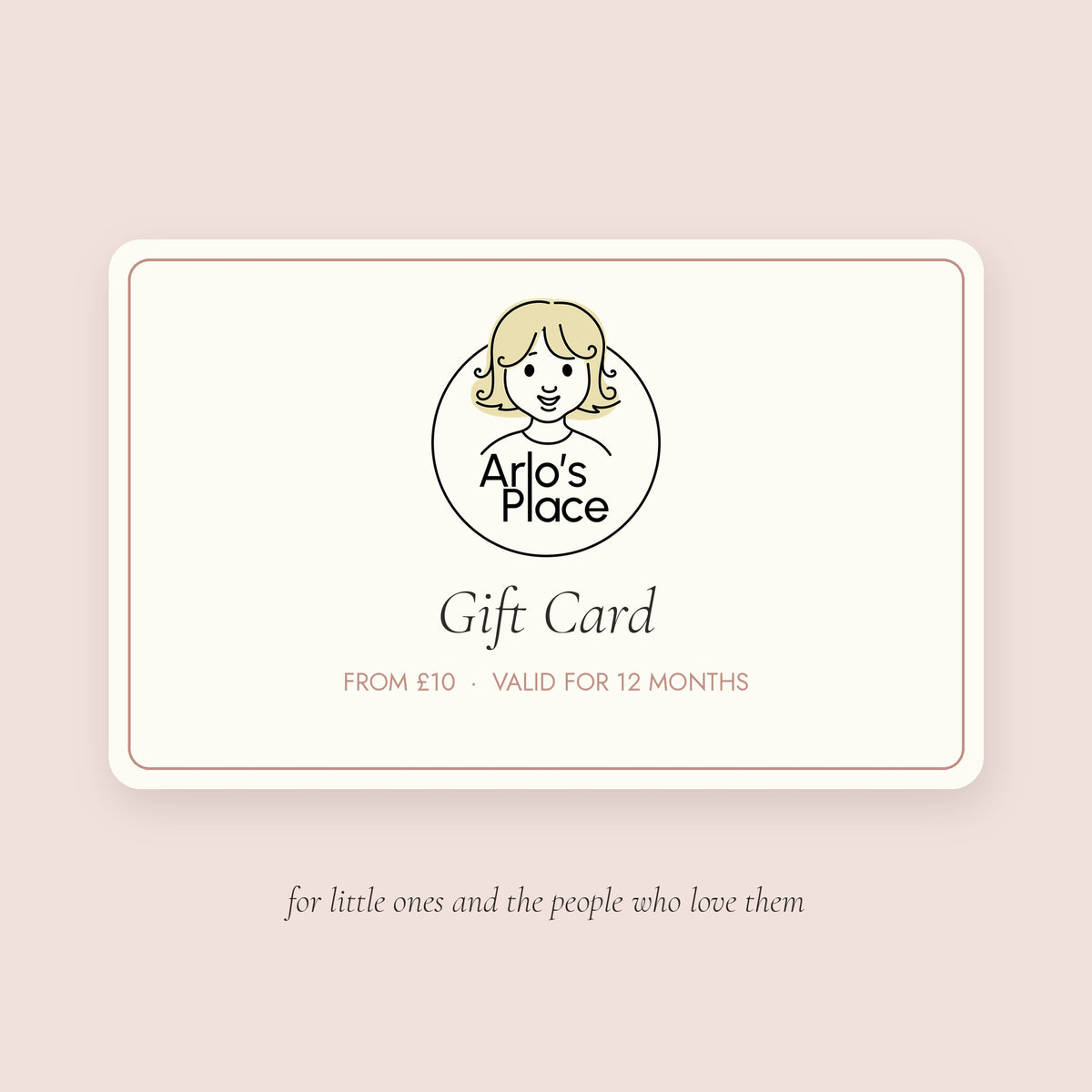 Arlo's Place gift card