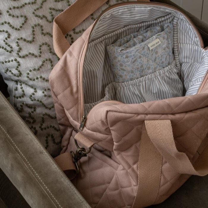 Avery Row Diaper Bag Avery Row Baby Changing Bag (Latte) - With Pram Clips