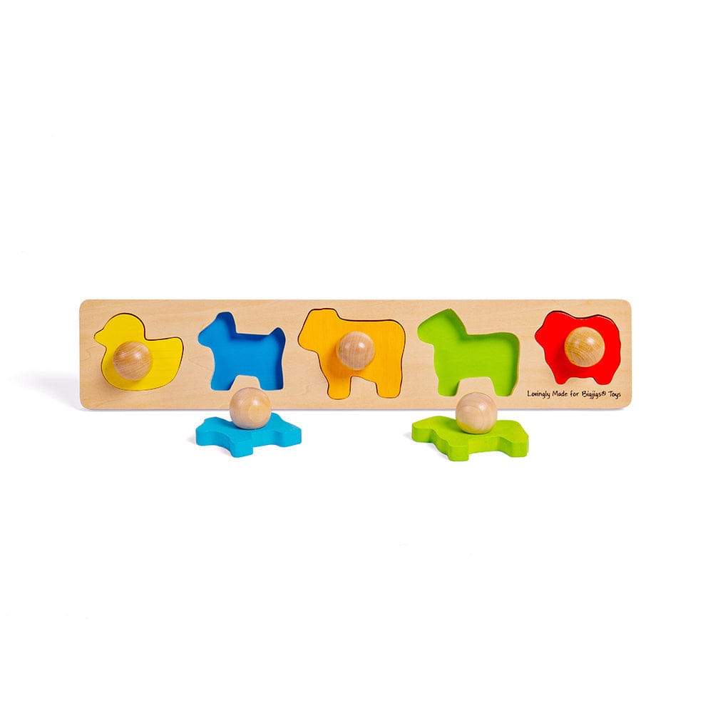 Bigjigs Baby Bigjigs Toys Animal Matching Board