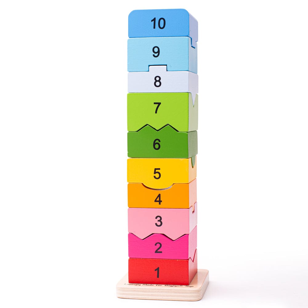 Bigjigs Baby Number Tower