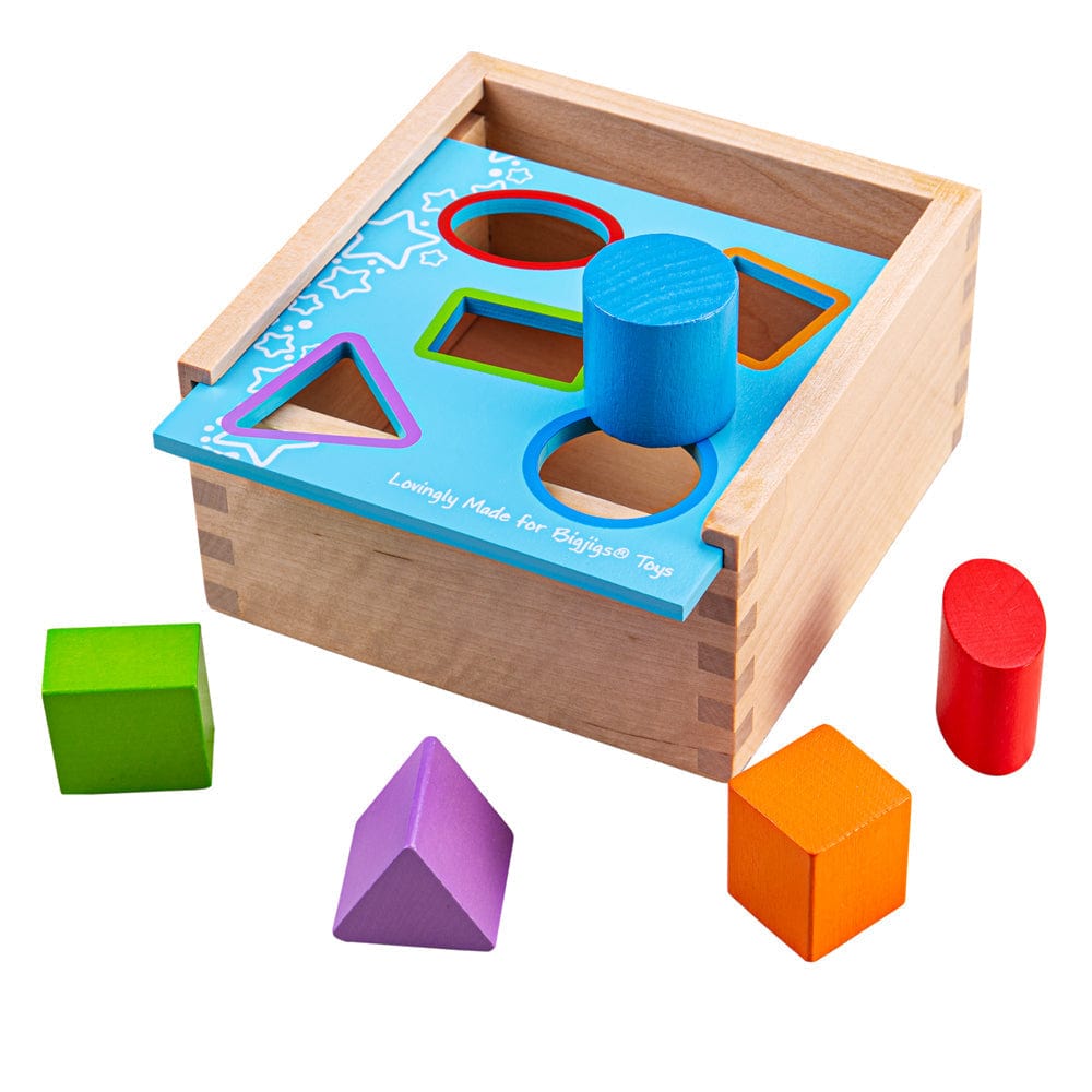 Bigjigs Baby Shape Sorter Bigjigs Toys First Posting Box Shape Sorter