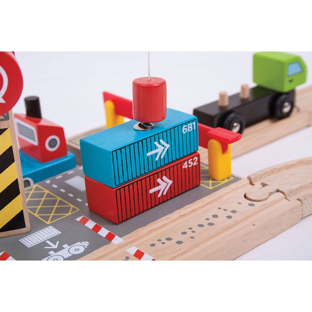 Bigjigs Rail Bigjigs Rail Container Shipping Yard