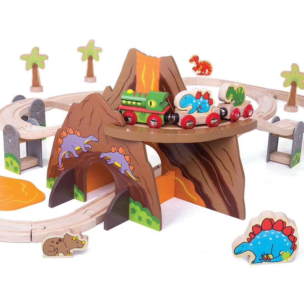 Bigjigs Rail Bigjigs Rail Dinosaur Train Set