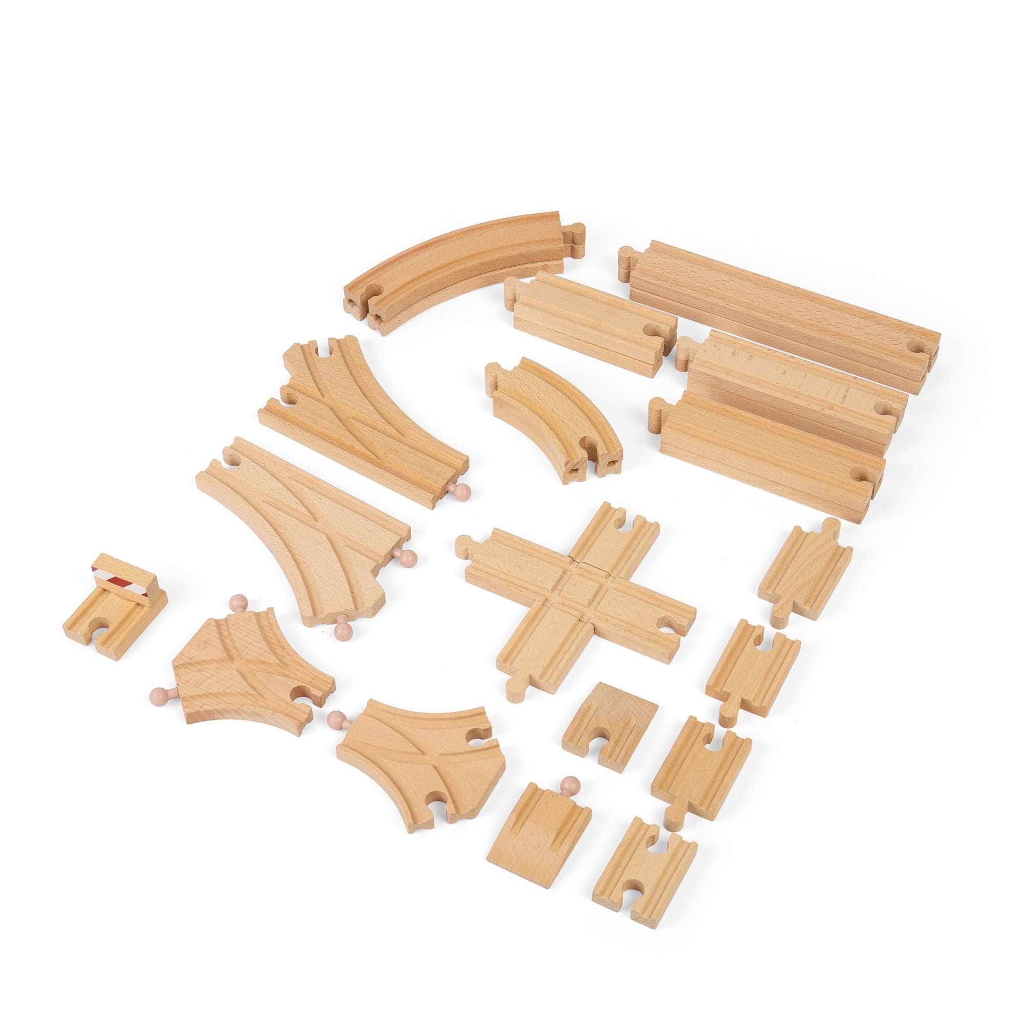Bigjigs Rail Bigjigs Rail Low Level Track Expansion Pack