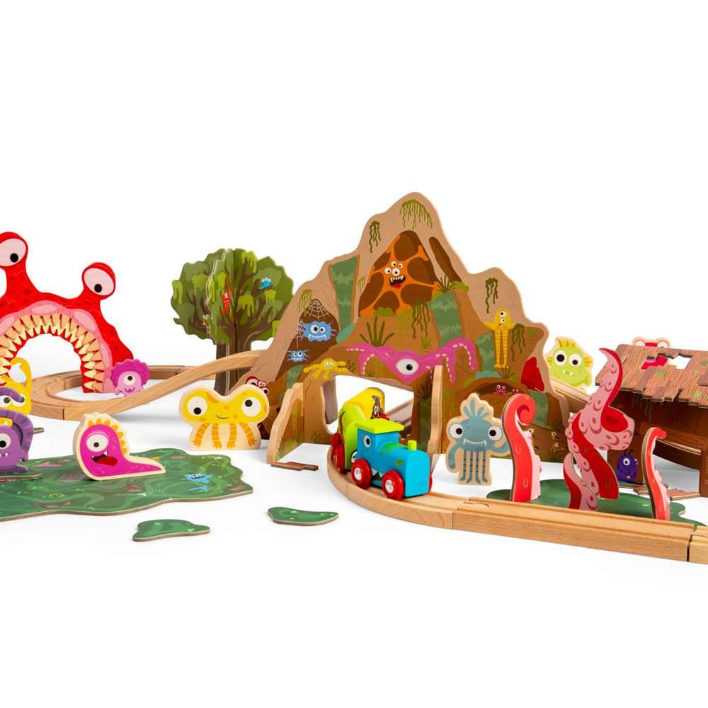 Bigjigs Rail Bigjigs Rail Monster Train Set