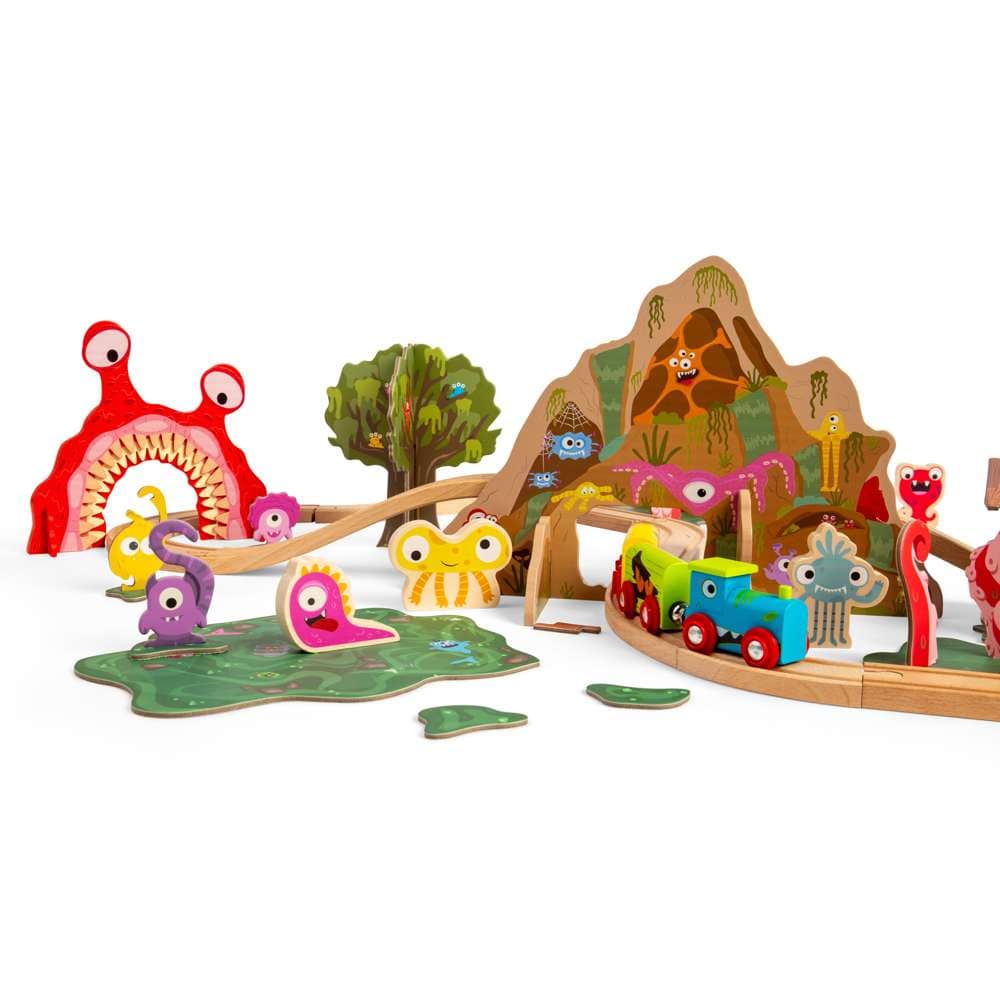 Bigjigs Rail Bigjigs Rail Monster Train Set