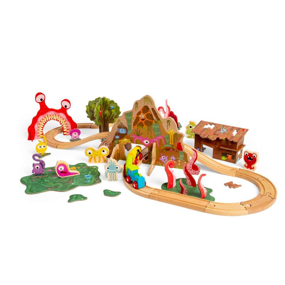 Bigjigs Rail Bigjigs Rail Monster Train Set