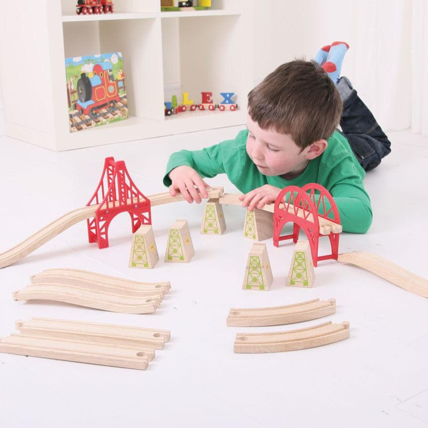 Bigjigs Rail Bridge Expansion Set