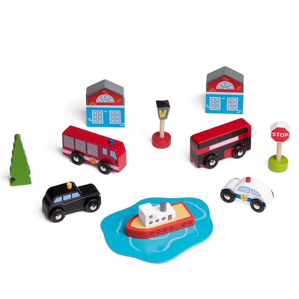 Bigjigs Rail City Vehicles