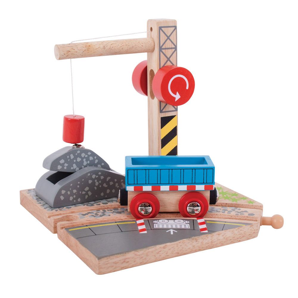 Bigjigs Rail Gravel Crane