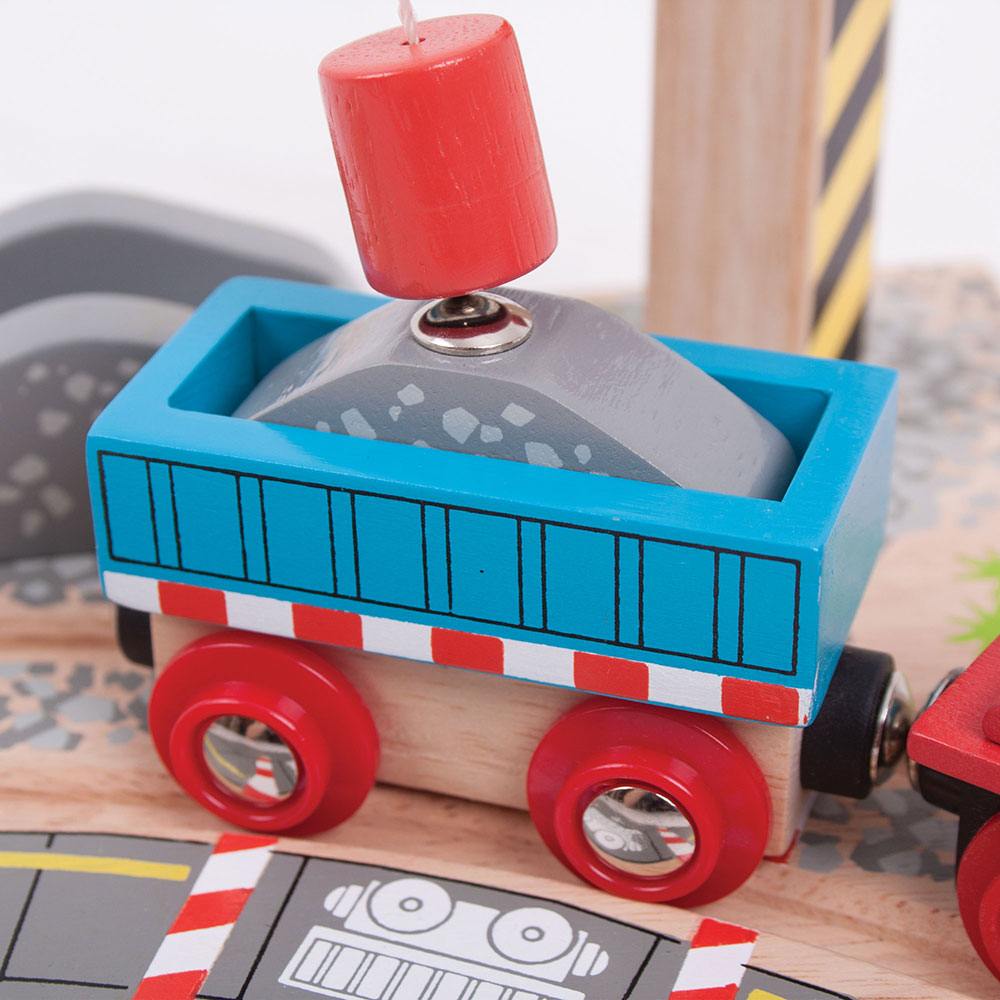 Bigjigs Rail Gravel Crane
