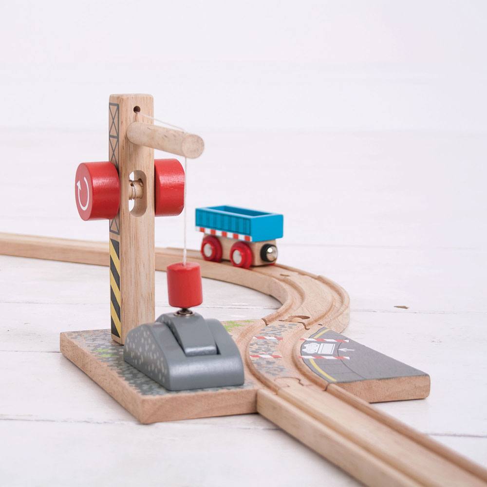 Bigjigs Rail Gravel Crane