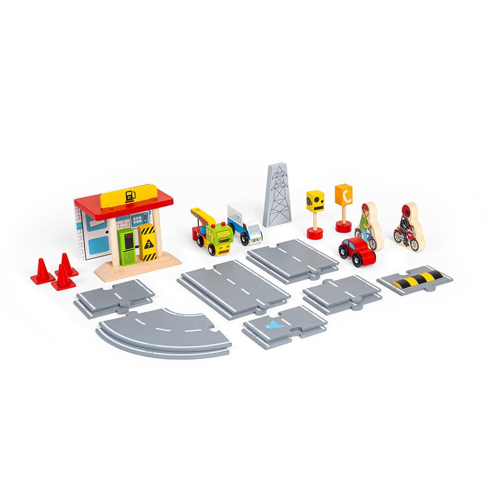 Bigjigs Rail Roadway Accessory Pack