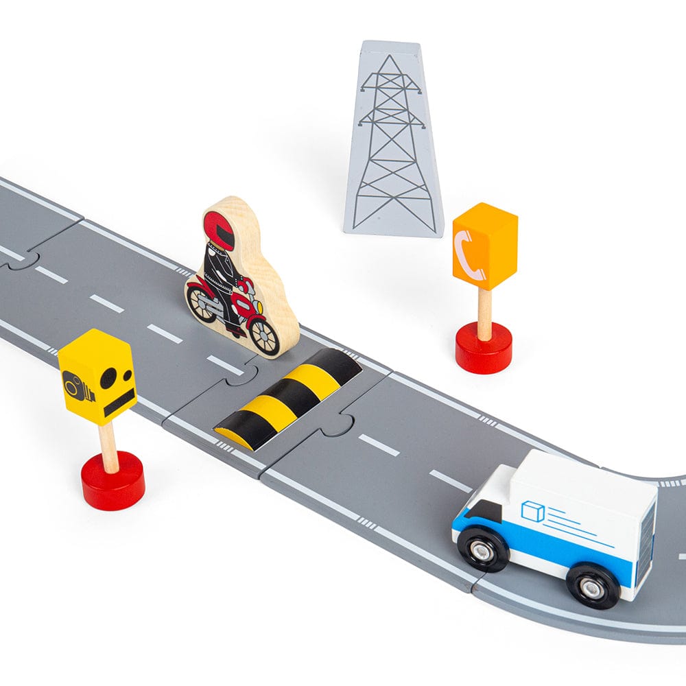 Bigjigs Rail Roadway Accessory Pack