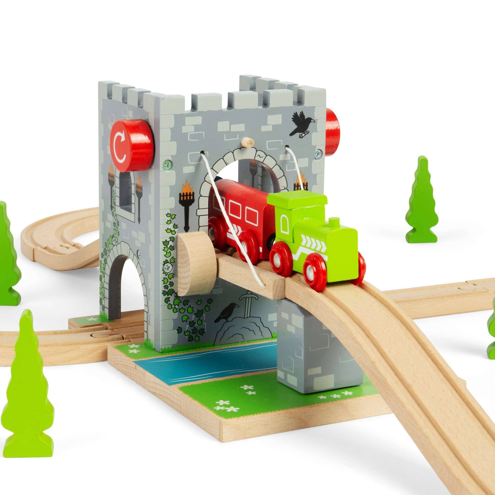 Bigjigs Rail Toy Trains & Train Sets Bigjigs Rail Wooden Drawbridge