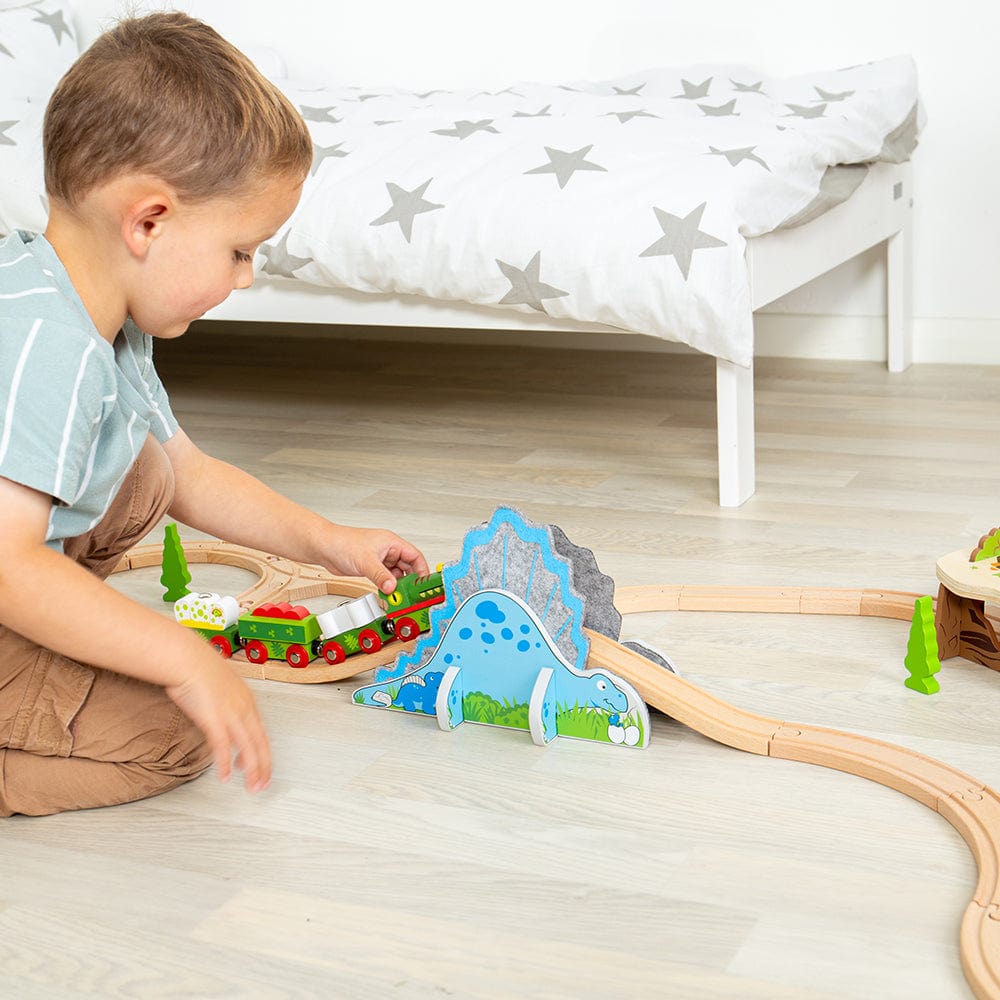 Bigjigs Rail Train Set Accessories Bigjigs Rail Dino Riser Tunnel