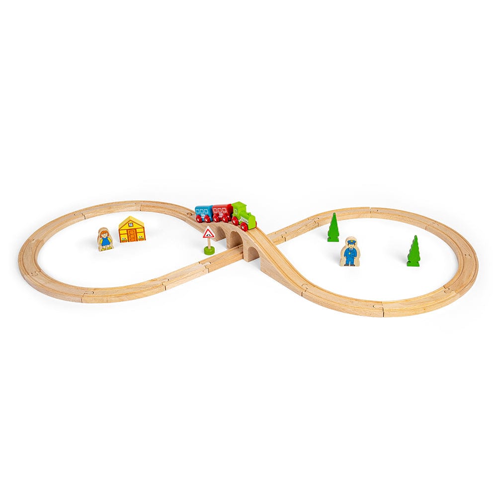 Bigjigs Rail Train Set Bigjigs Rail Figure of Eight Train Set