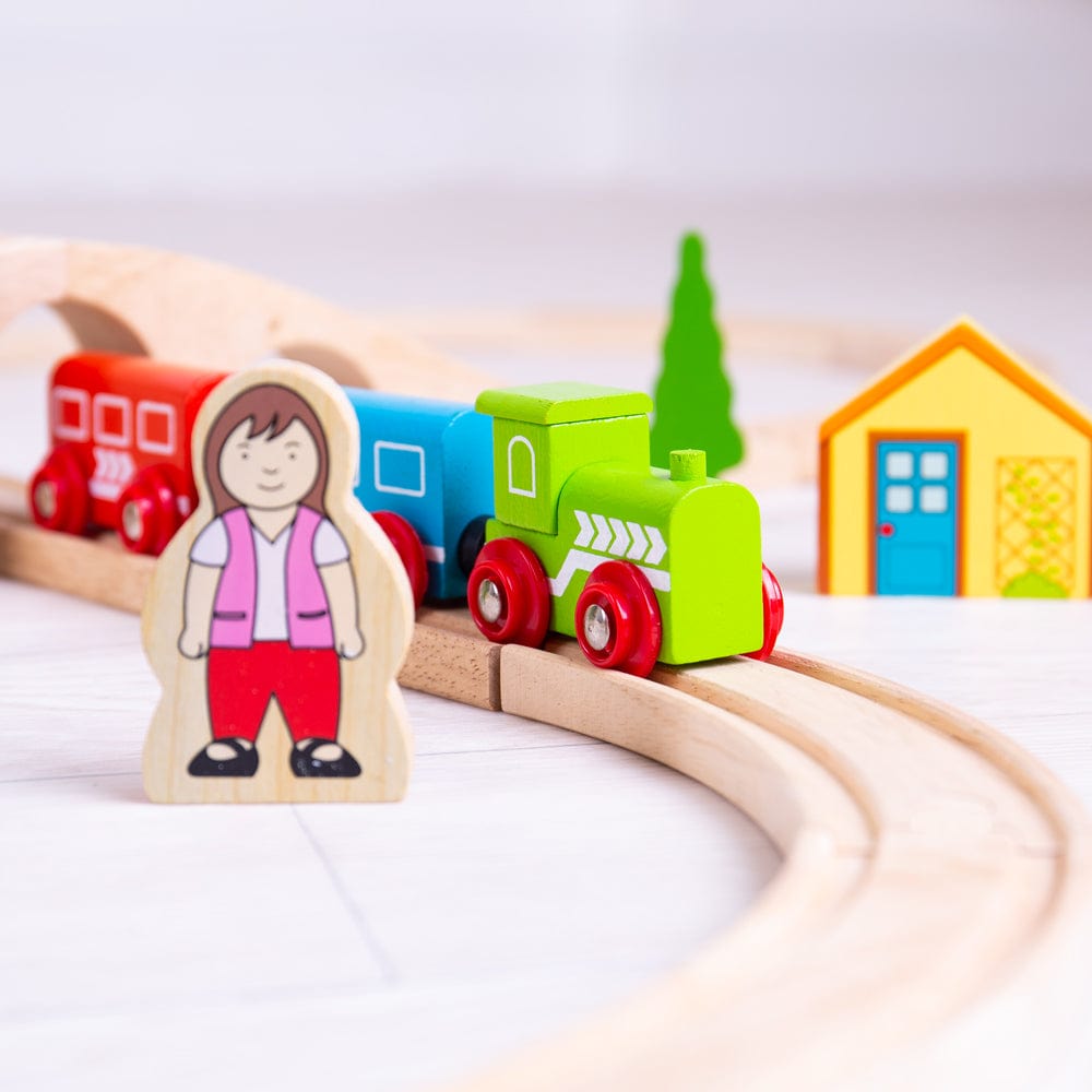 Bigjigs Rail Train Set Bigjigs Rail Figure of Eight Train Set