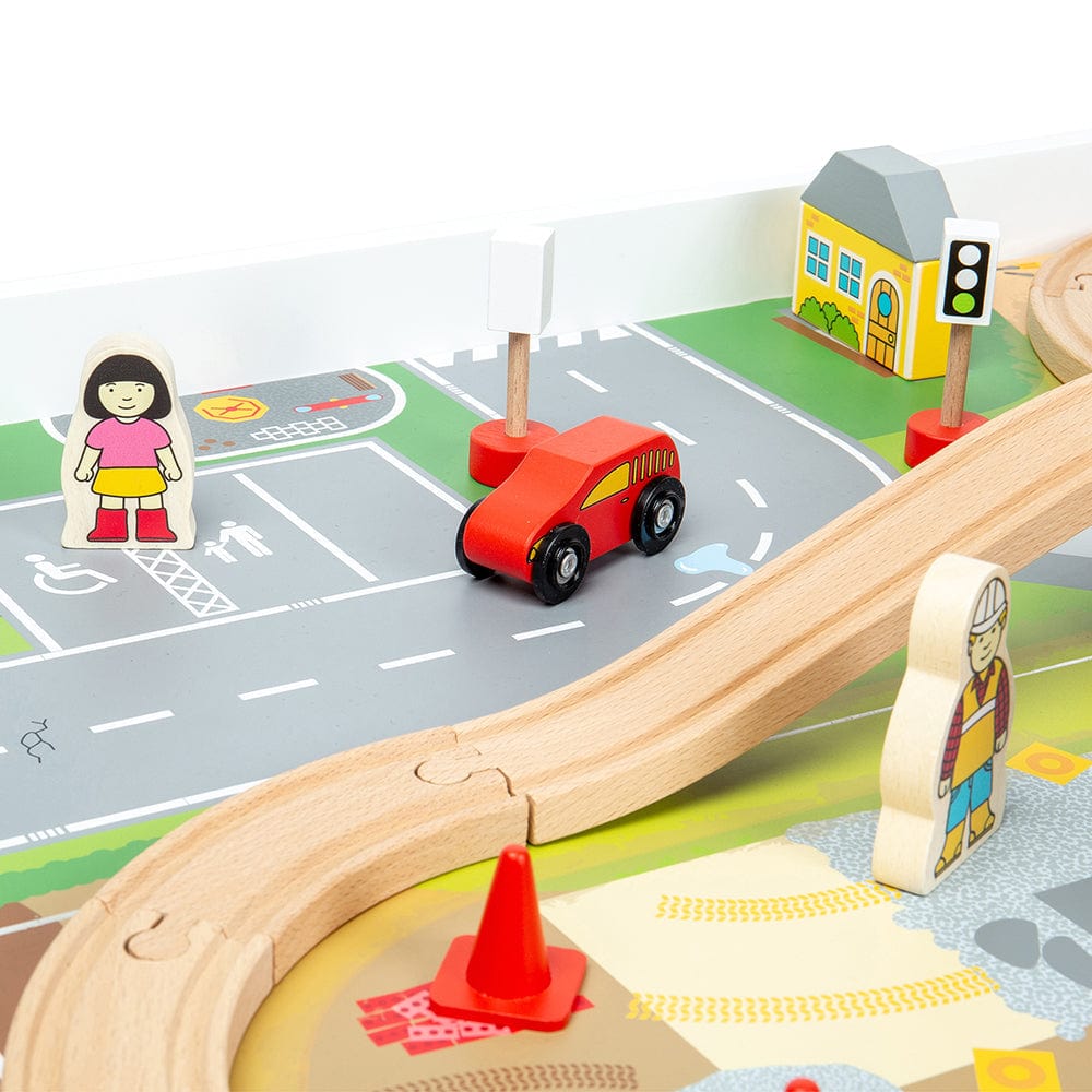 Bigjigs Rail Train Set & Table