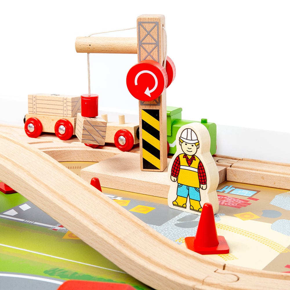 Bigjigs Rail Train Set & Table