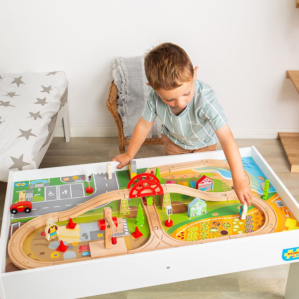 Bigjigs Rail Train Set & Table