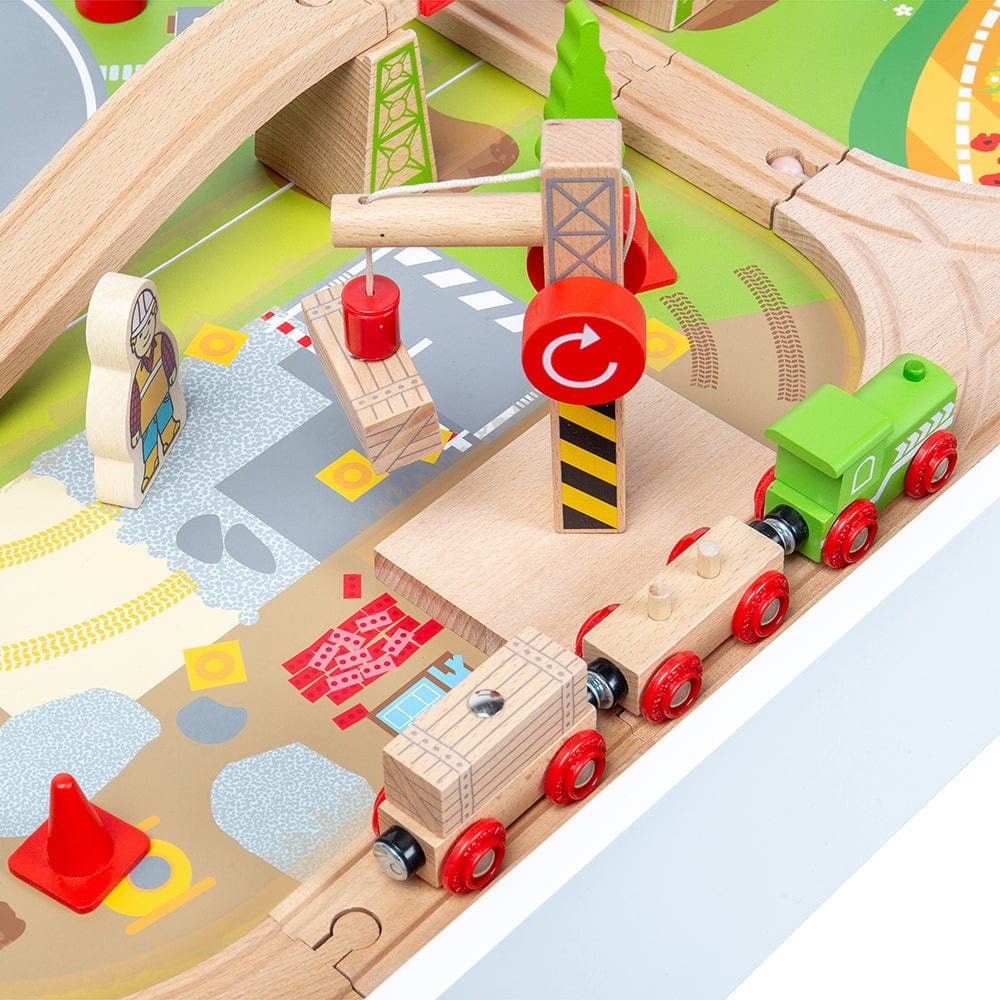 Bigjigs Rail Train Set & Table