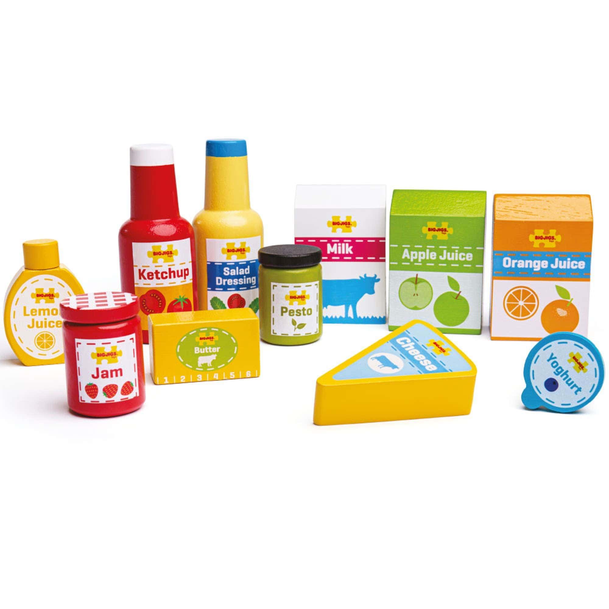 Bigjigs Toys Bigjigs Toys Chilled Groceries Play Set