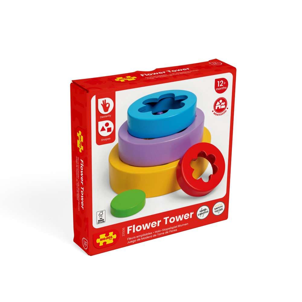 Bigjigs Toys Bigjigs Toys Flower Tower