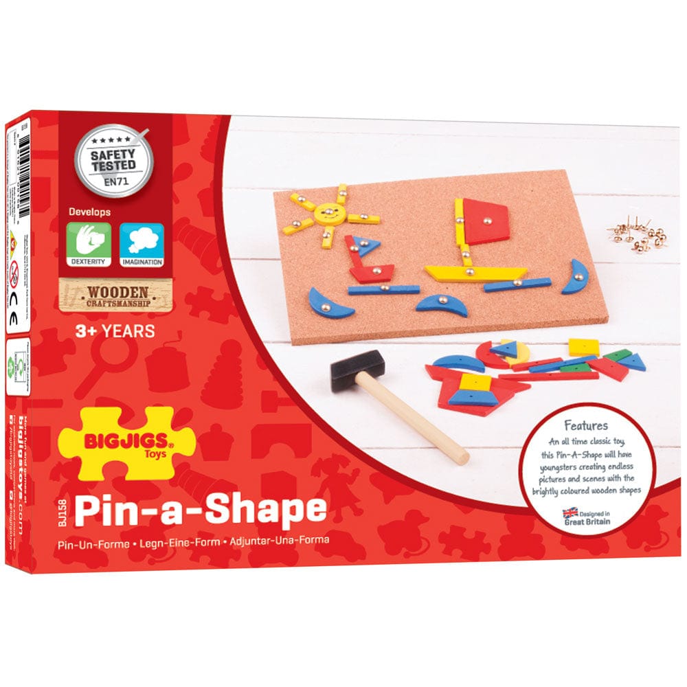 Bigjigs Toys Bigjigs Toys Pin-a-Shape