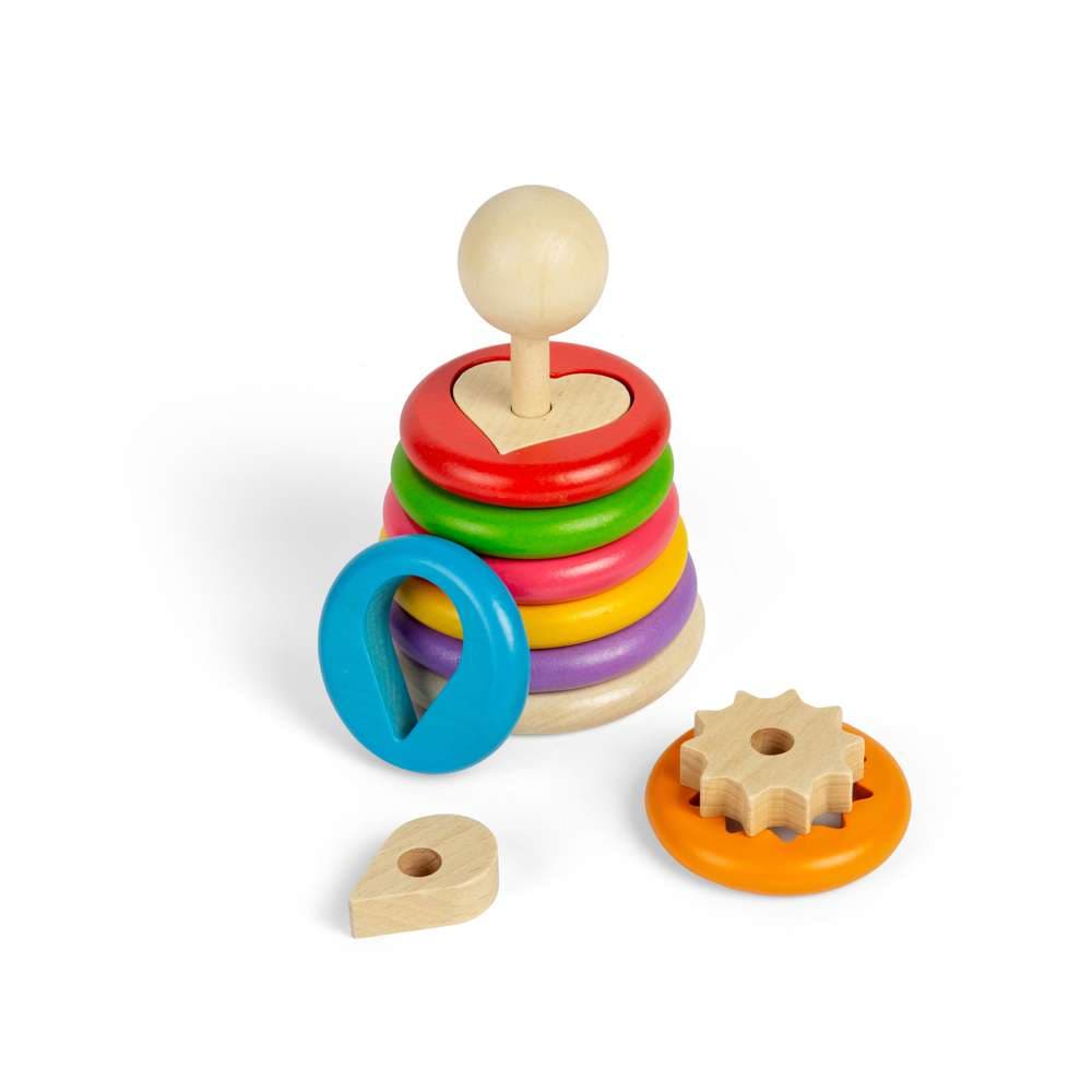 Bigjigs Toys Bigjigs Toys Secret Shape Stacker