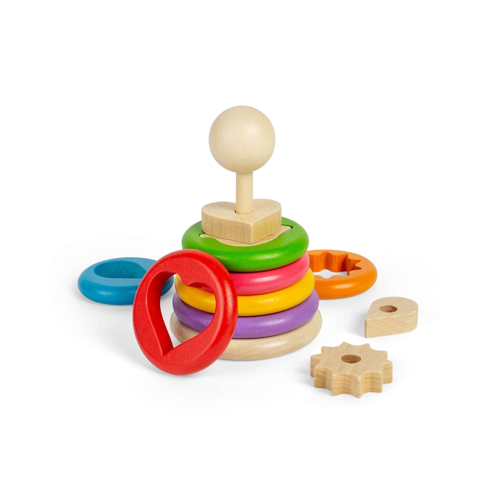 Bigjigs Toys Bigjigs Toys Secret Shape Stacker