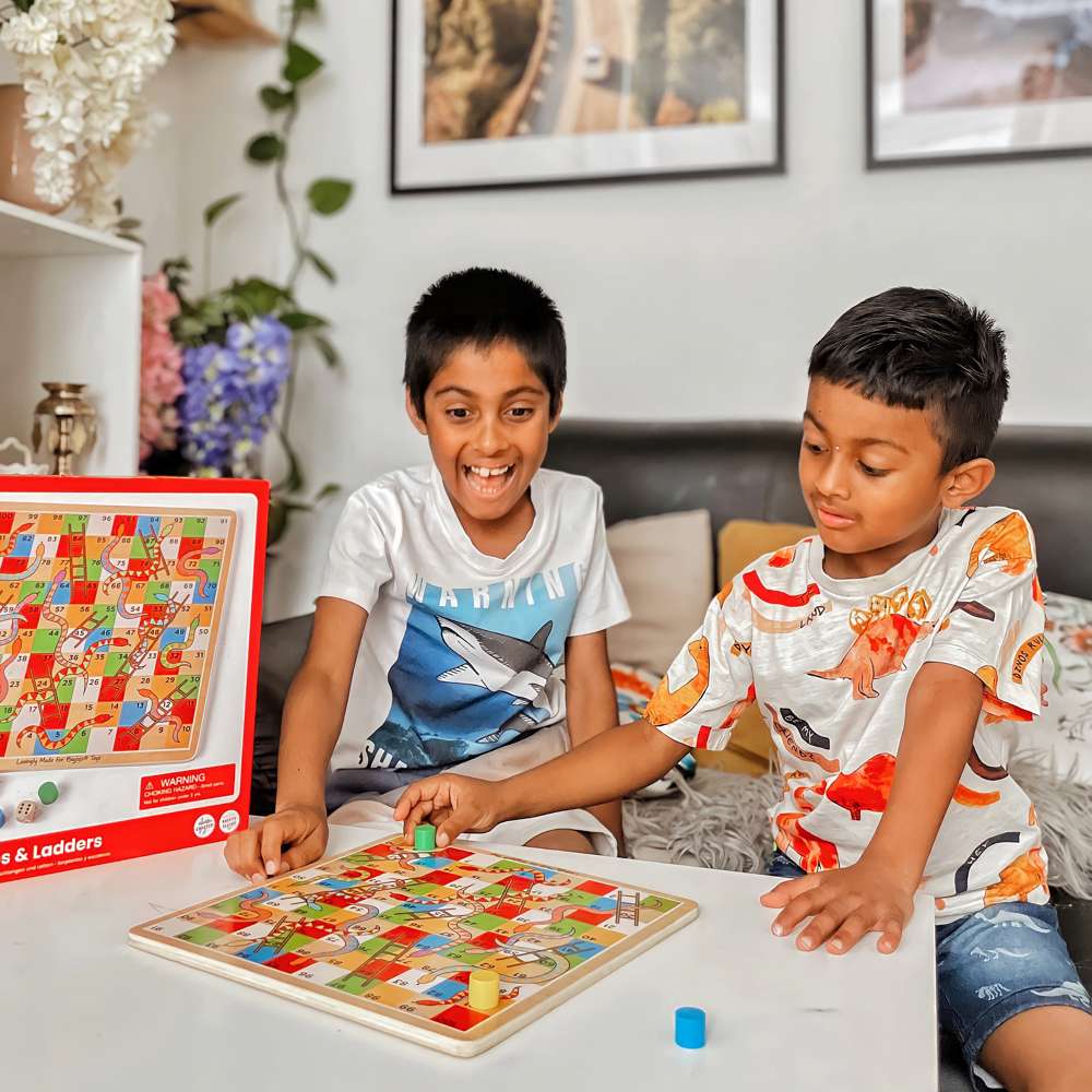 Bigjigs Toys Bigjigs Toys Traditional Snakes and Ladders