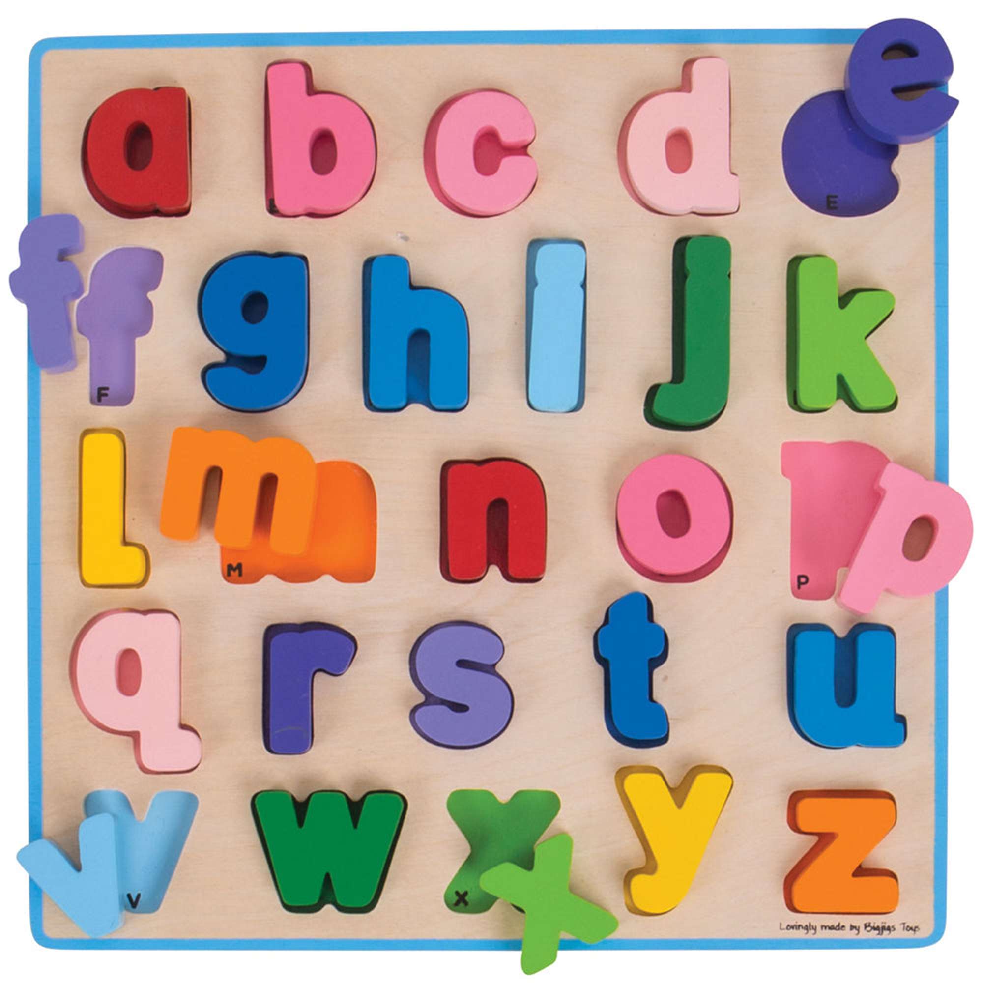 Bigjigs Toys Bigjigs Toys Wooden Abc Puzzle