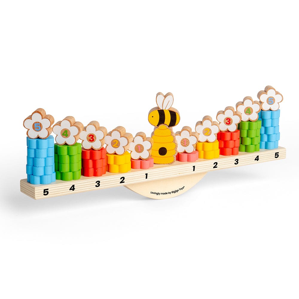 Bigjigs Toys Bigjigs Toys Wooden Bee Balanced Game