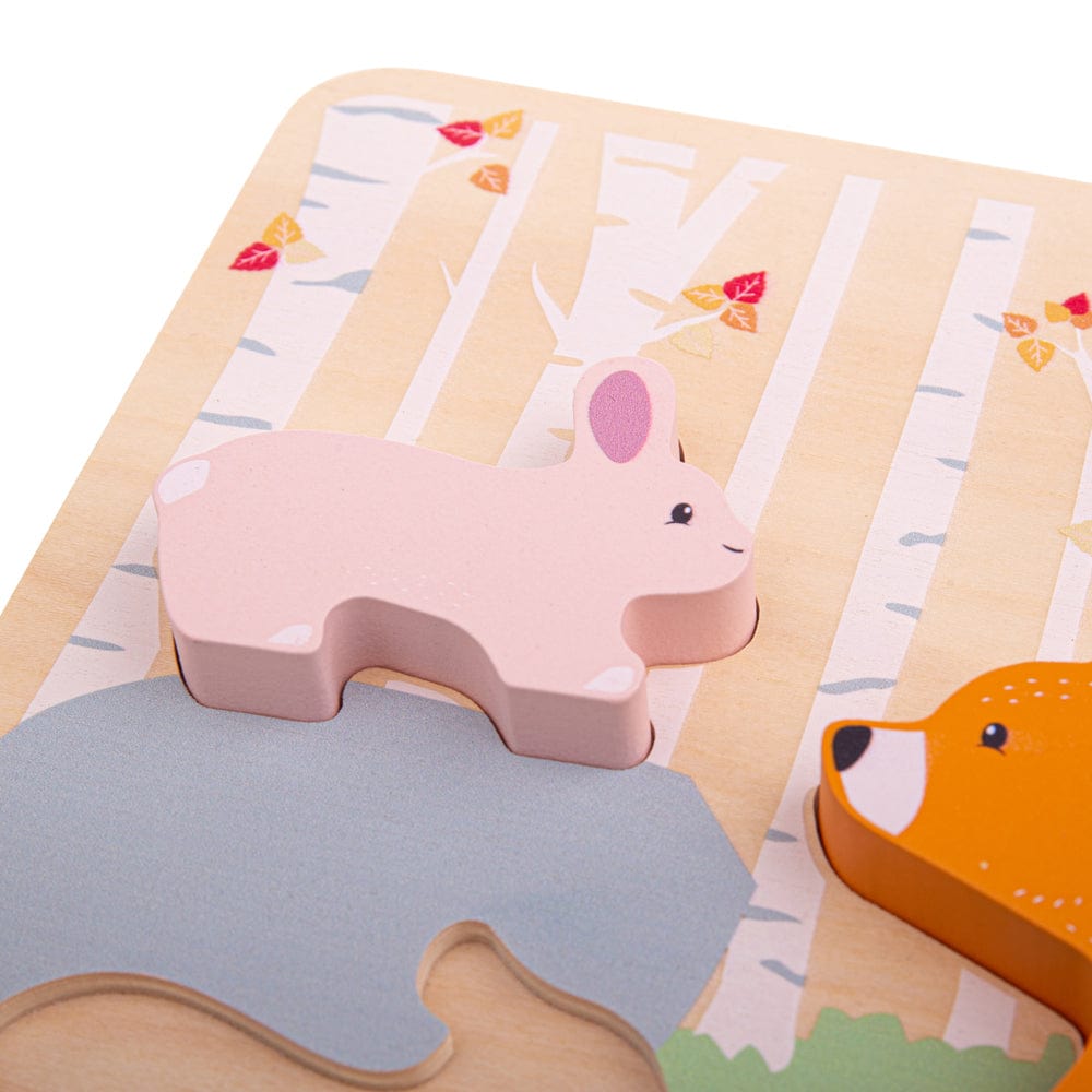 Bigjigs Toys Bigjigs Toys Woodland Chunky Puzzle