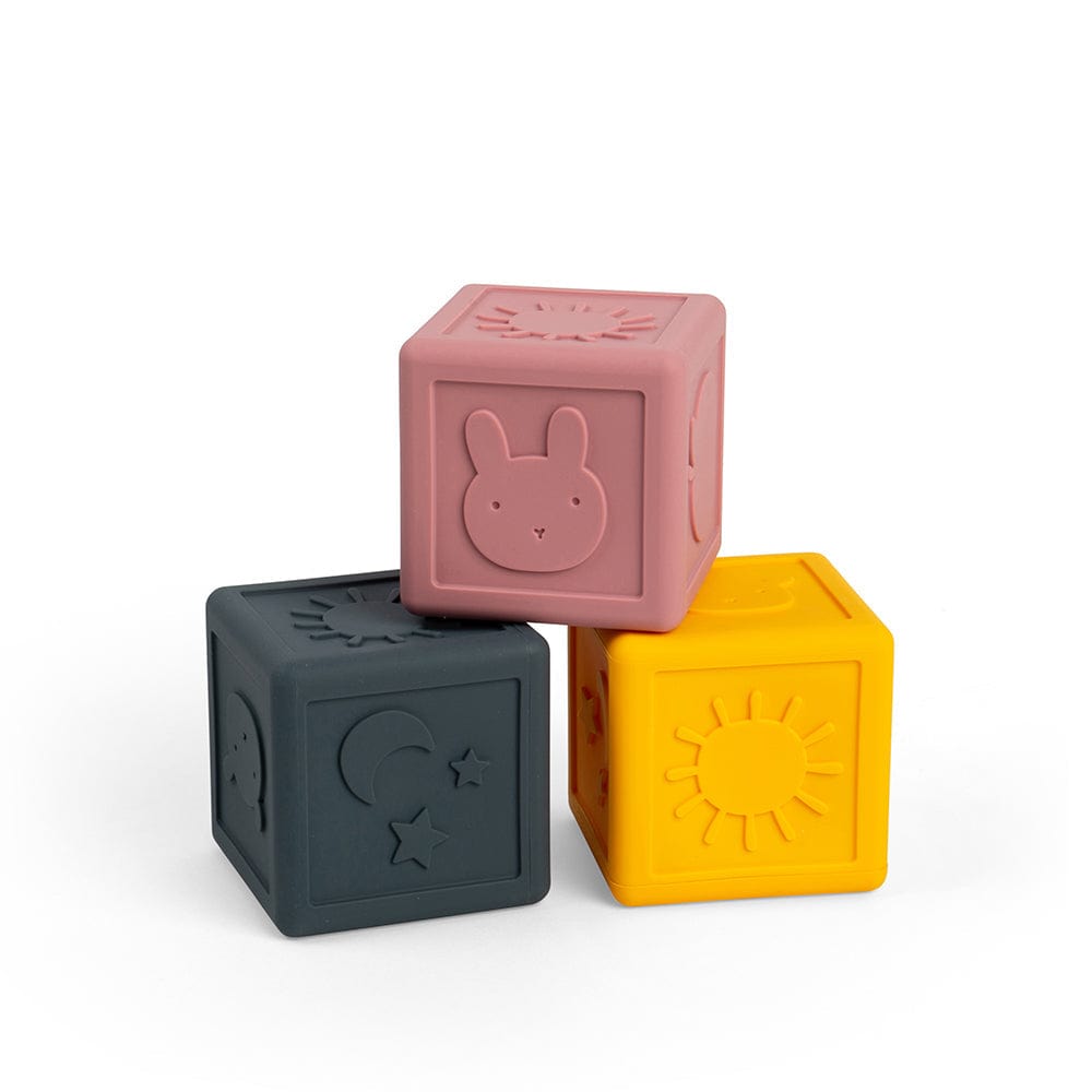 Bigjigs Toys Building blocks Bigjigs Toys Silicone Sensory Cubes