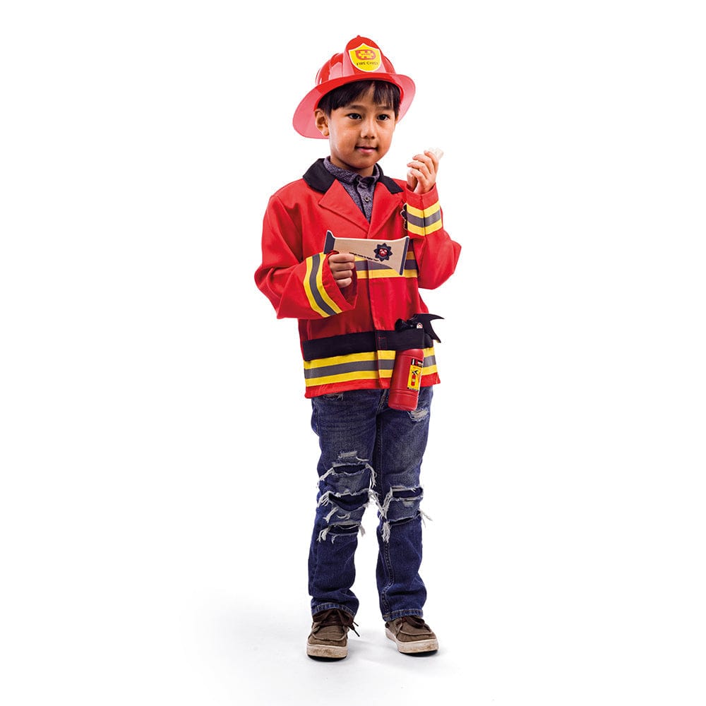 Bigjigs Toys Costume Bigjigs Toys Firefighter Dress Up Costume (Without Helmet)