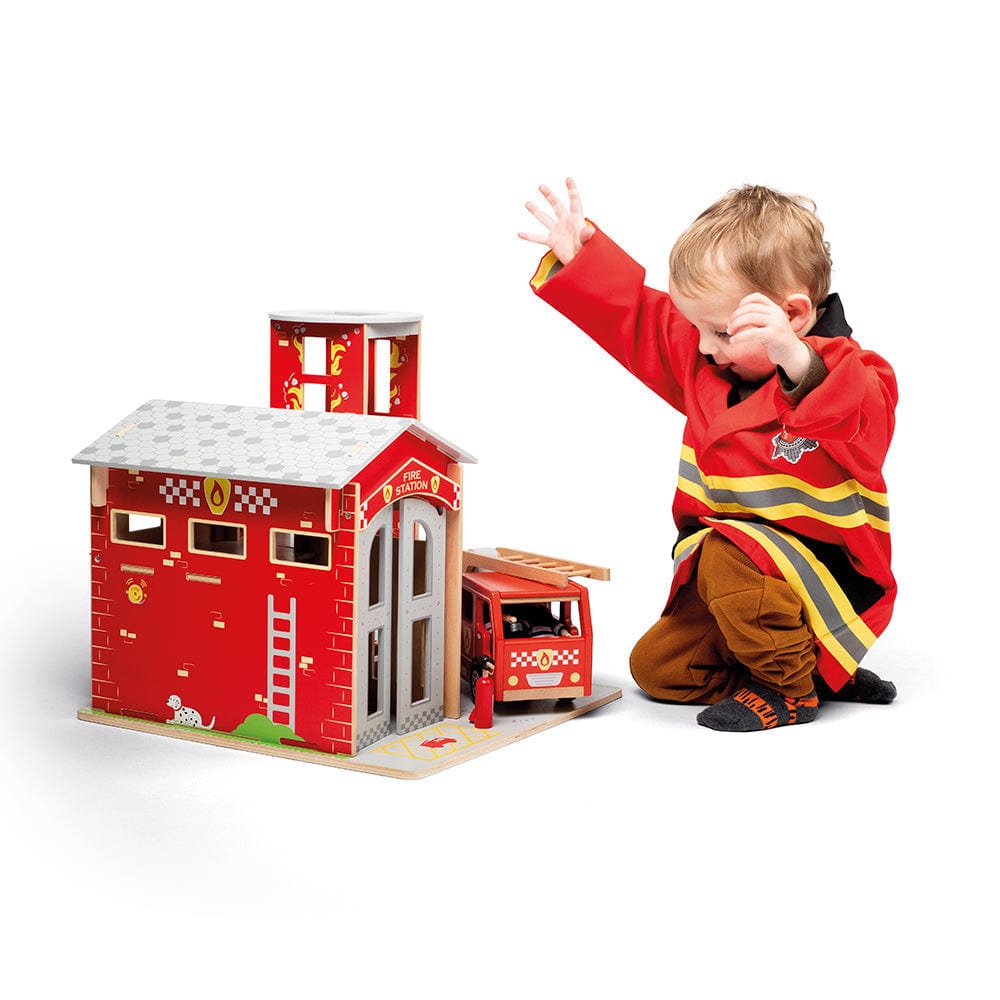 Bigjigs Toys Costume Bigjigs Toys Firefighter Dress Up Costume (Without Helmet)