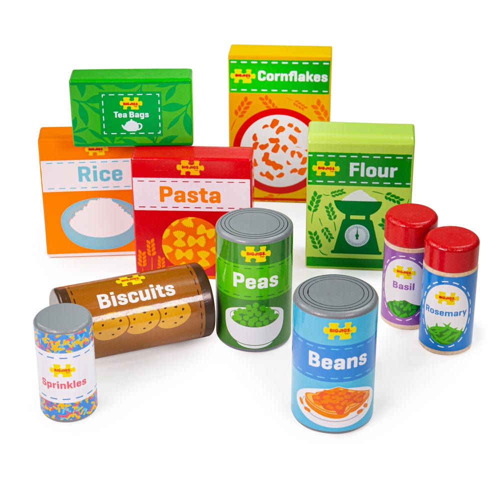 Bigjigs Toys Cupboard Groceries