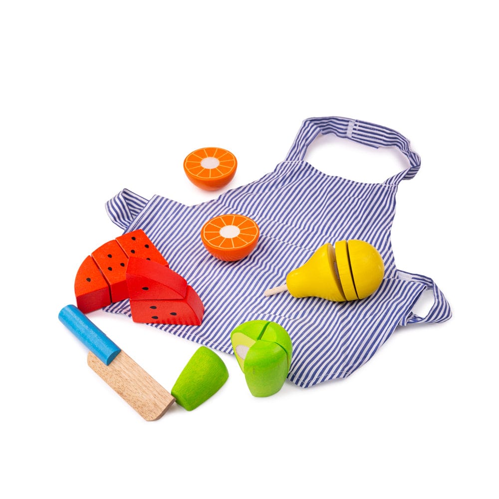 Bigjigs Toys Cutting Fruit Chefs Set