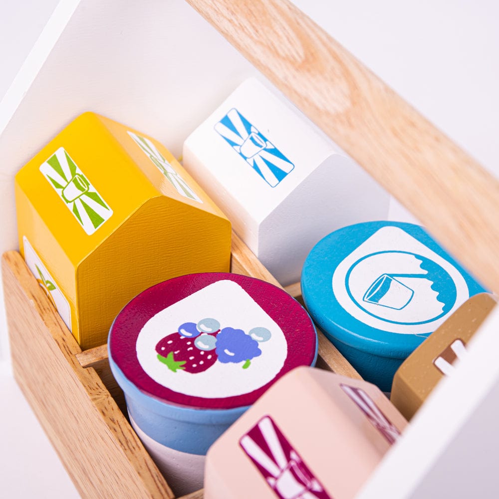 Bigjigs Toys Dairy Delivery Set