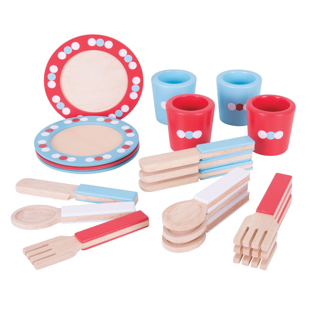 Bigjigs Toys Dinner Service (20 Pce)