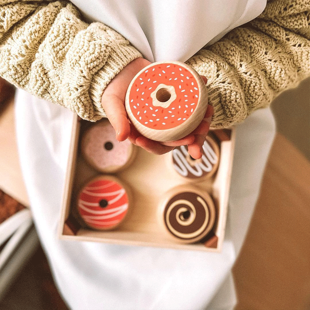 Bigjigs Toys Doughnut Crate