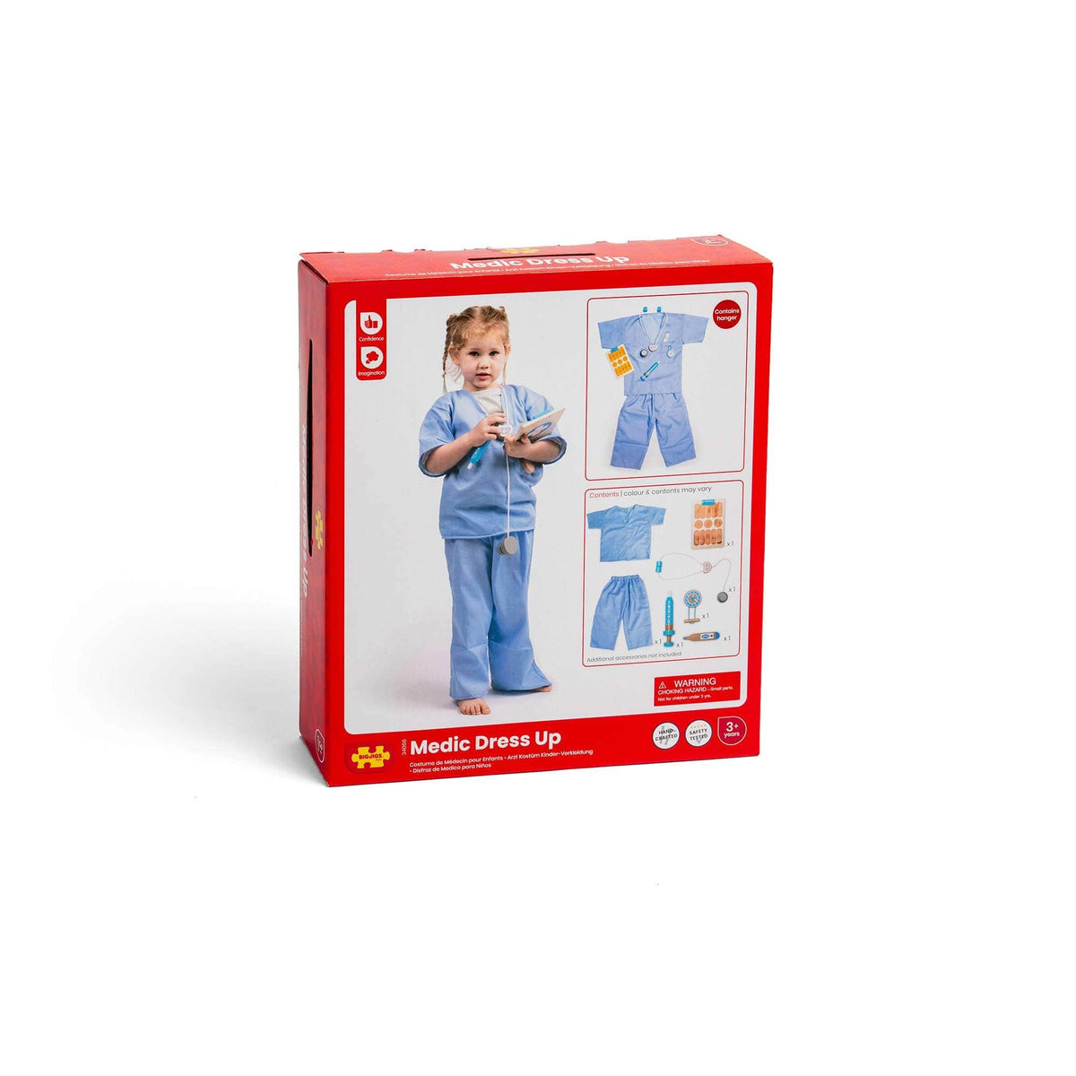 Bigjigs Toys Dress Up Bigjigs Toys Medic Doctor Dress Up Set