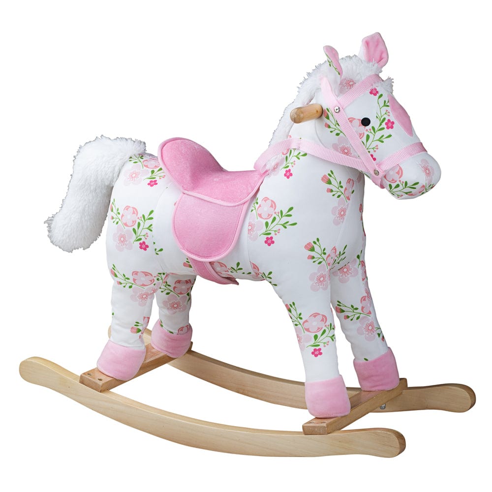 Bigjigs Toys Floral Rocking Horse