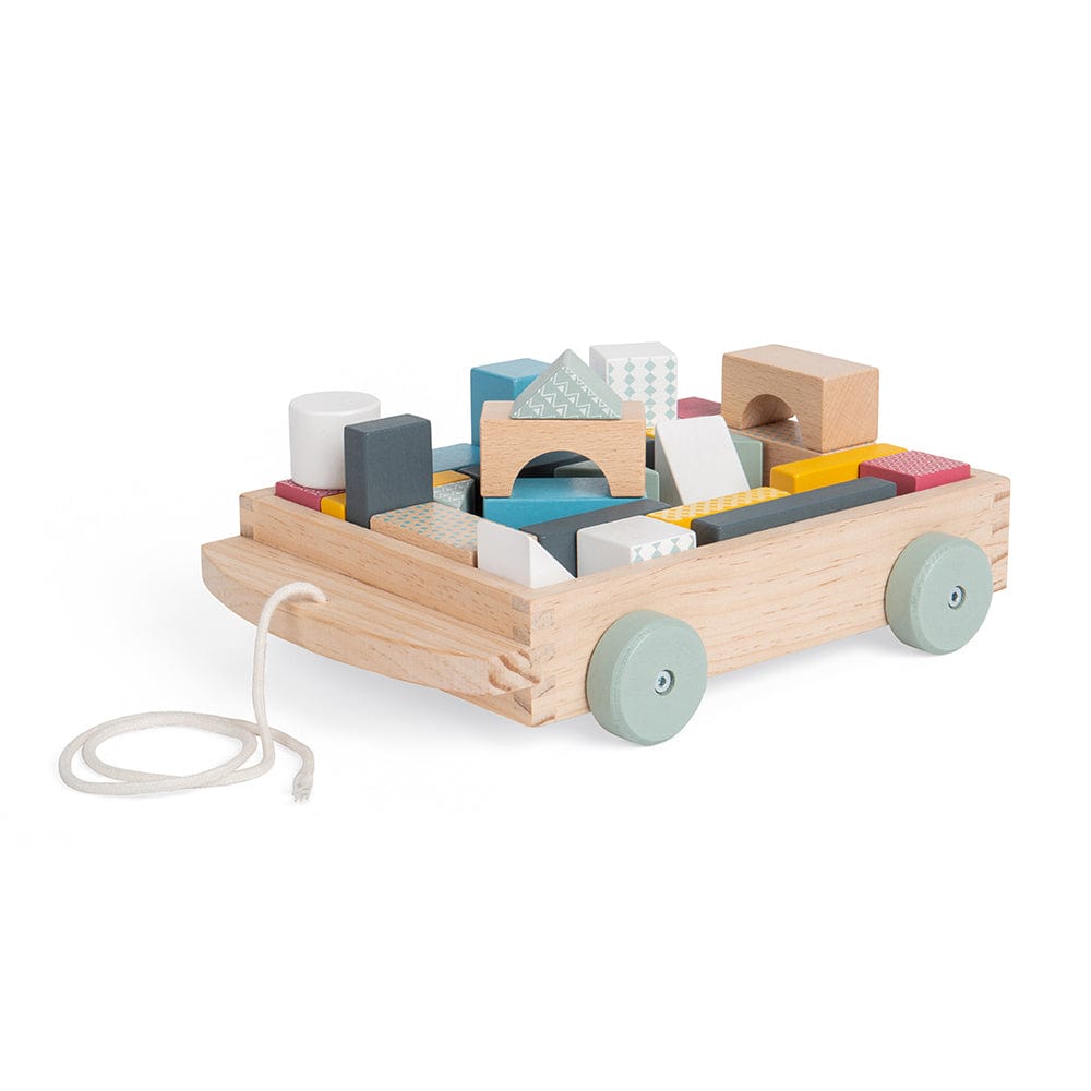 Bigjigs Toys FSC Brick Cart